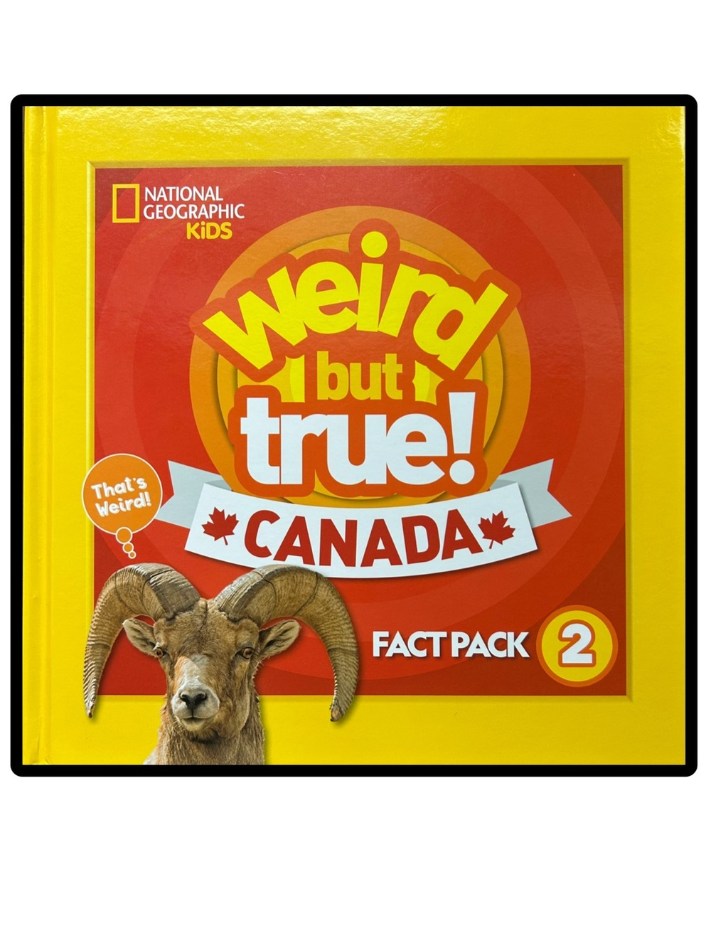 BUNDLE & SAVE 🇨🇦 National Geographic Kids: Weird but True! Canada – Fact Pack 2